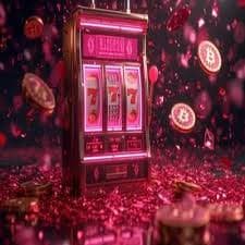 Visual slot mesin bertema modern penuh warna dan animasi menarik